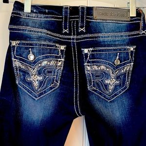 Rock Revival jeans, 25, mid-rise boot, BRAND NEW
